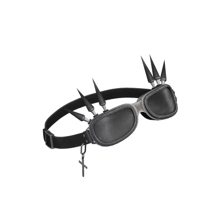 Y2k Metallic Overhead Goggles