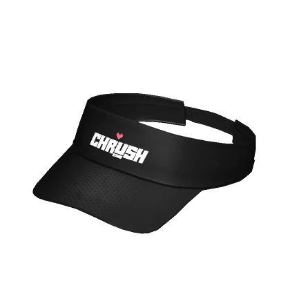 CHRUSH Tennis Visor in Black