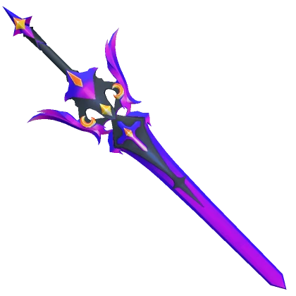 Purple Celestial Moonblade