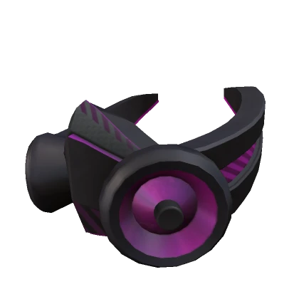 Pink Cyber Gas Mask
