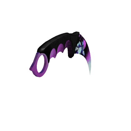 (1.0) Karambit Knife - Cybergoth