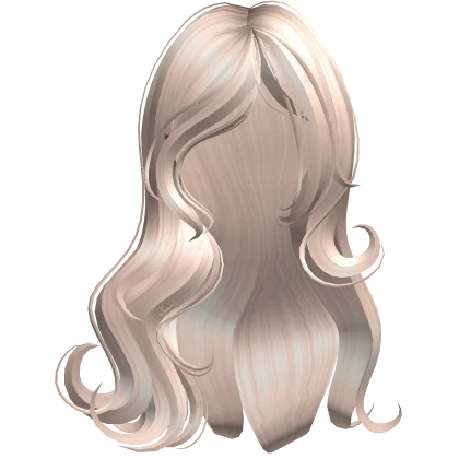 ♡ silky long ethereal hair in platinum blonde