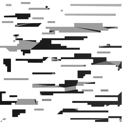 [GLITCHED] ANIMATED BLACK AND WHITE BODY COVER