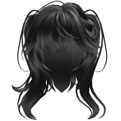 Korean Wavy Anime Messy Hair