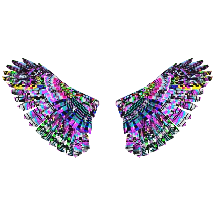 TV Glitch Wings [Animated]
