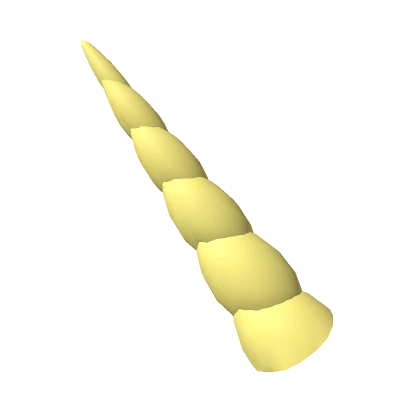 Gold Unicorn Horn