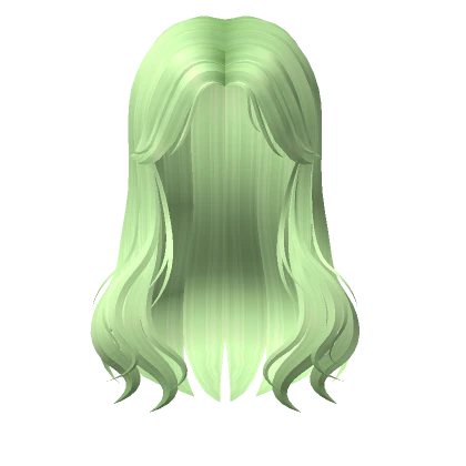 Soft Natural Fairy Hair in Fairy Green