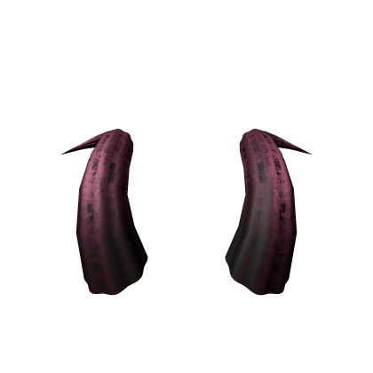 Dark Plum Horns 