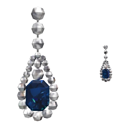 Fancy Sapphire Earrings