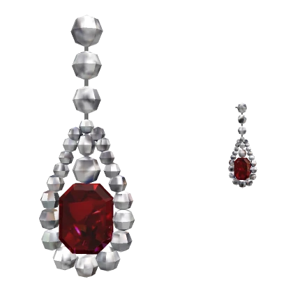 Fancy Ruby Earrings