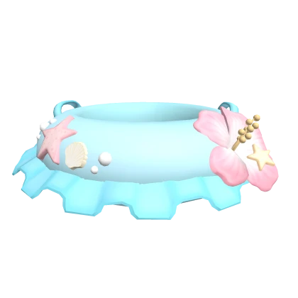 summer mermaid floatie