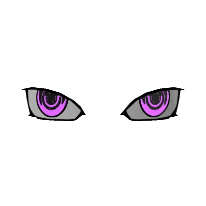 Glowing Chakra Eyes Gamma Purple