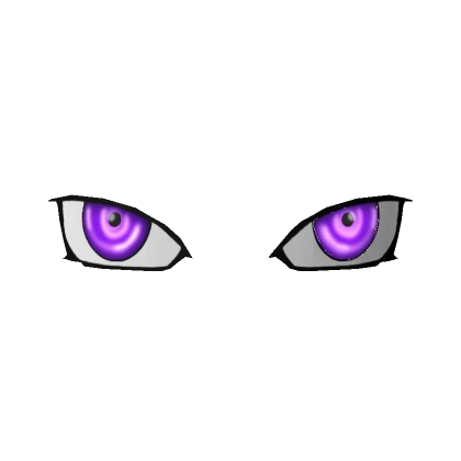 Glowing Shinobi Eyes Purple Gaze