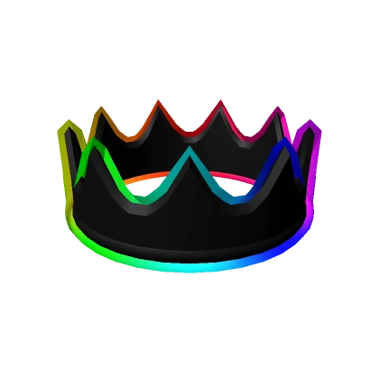 Cartoony Rainbow Crown