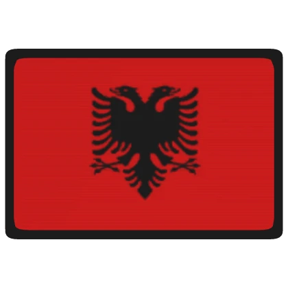Shoulder Patch: Albania Flag