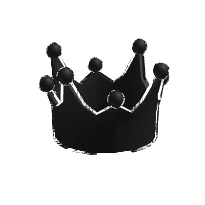 Black Glitch Crown