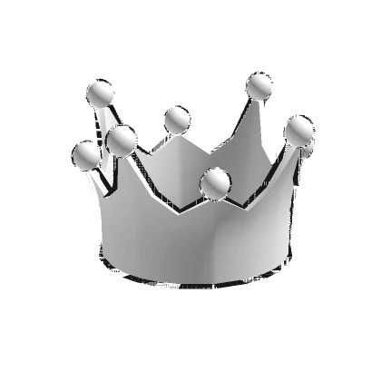 White Glitch Crown