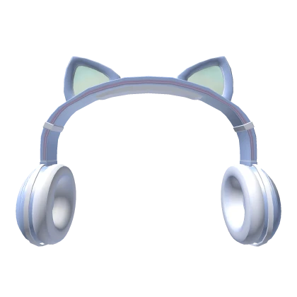 🔵 Blueberry Cat Headphones Blue