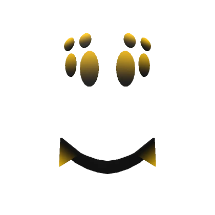 Smiling Golden Spider Face