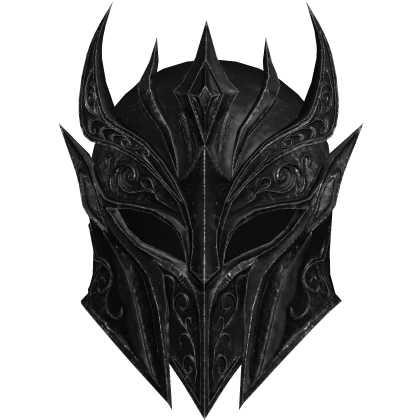 Black Royal Guardian Knight Helmet