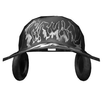 DJTarman's cap with headphones