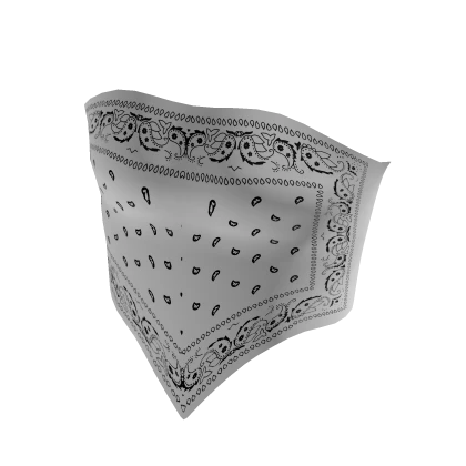 Bandana Crop Top | White