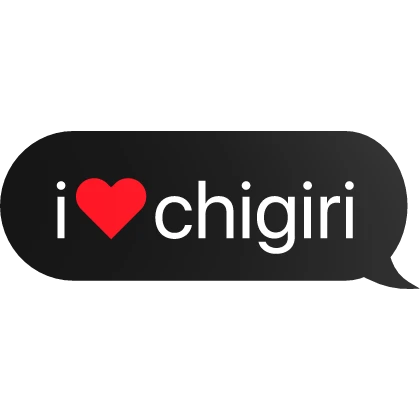 i heart chigiri blue lock text