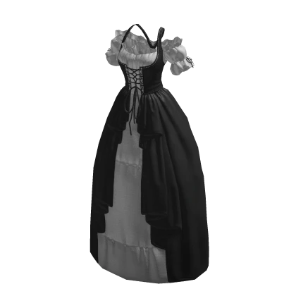 ✨Medieval Vintage Renaissance Ballgown -Black