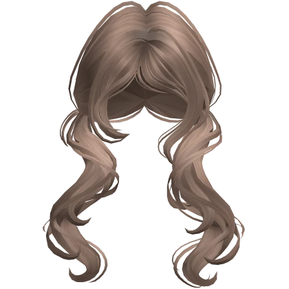 ♡ igari cute girly pigtails in milktea brown