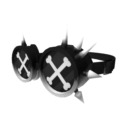 Spiky Crossbones Goggles