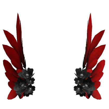 Cardinal Rose Feathers