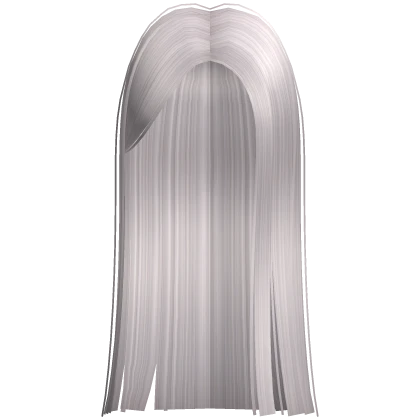 Long Black Straight Popular Trendy Girl Hime Hair