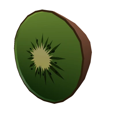 Sliced Kiwi Head