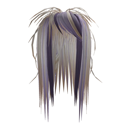 Scene Hair In Blonde And Purple