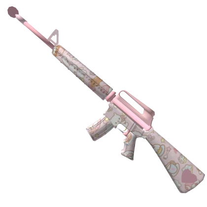 Kawaii Pink Back Laser Rifle