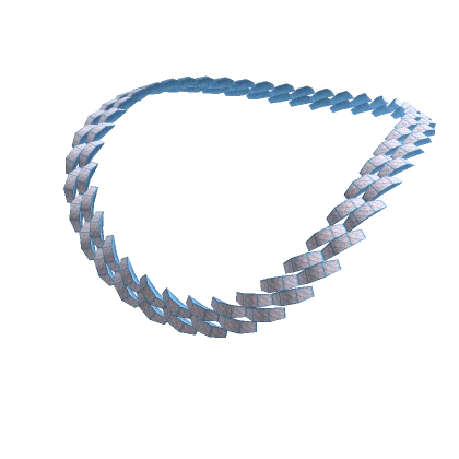 Ice Blue Diamond Bling Chain