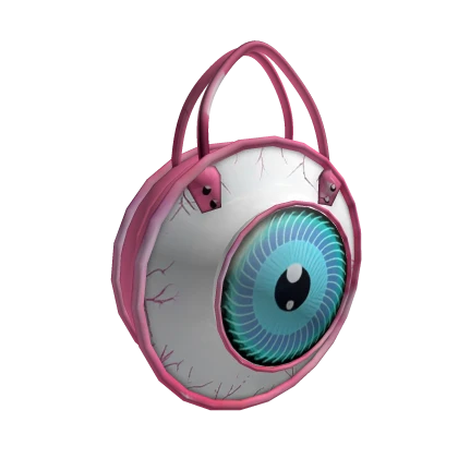 Atemporal - creepy gurokawa blue pink eye handbag