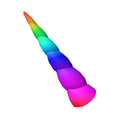 Rainbow Unicorn Horn