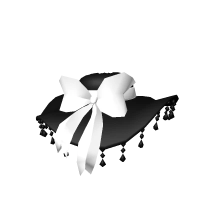 Black and White Spring Sun Hat