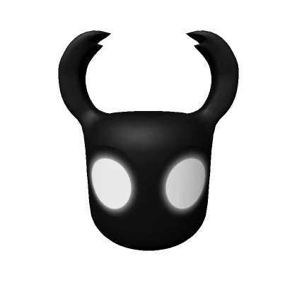 Black Generic Neon Head With Horns