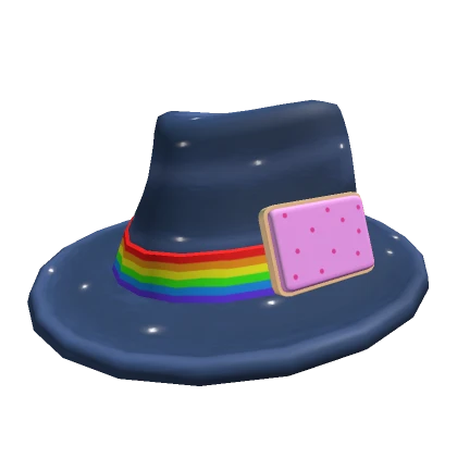 Nyan Banded Fedora of Space