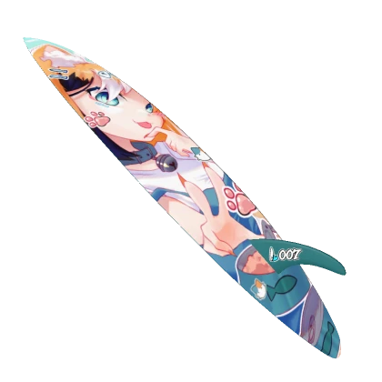 #007 - Neko Surfboard [keeratisatian]