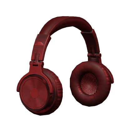 Red Deluxe Headphones