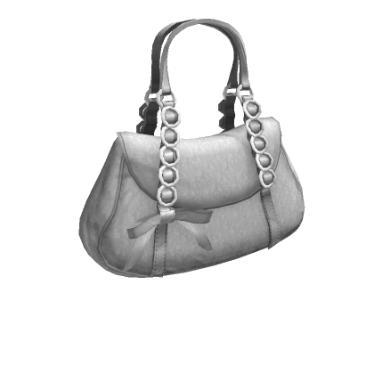 white 2000s monogram shoulderbag