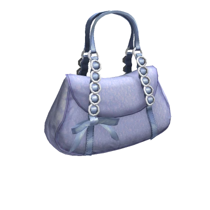 blue 2000s monogram shoulderbag