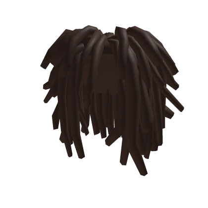 Brown Messy Freeform Dreads