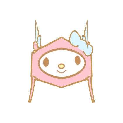 Aesthetic My Melody Valk Valkyrie Helm 