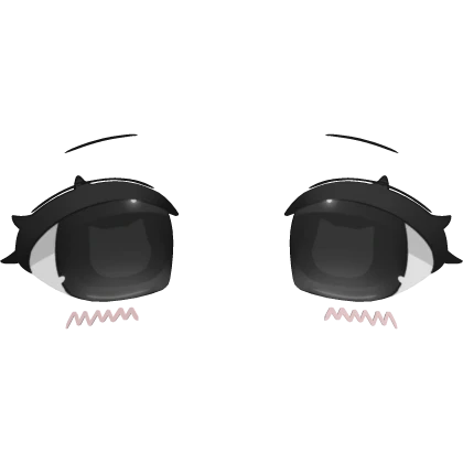 cute doll chibi anime 3d eyes w lashes