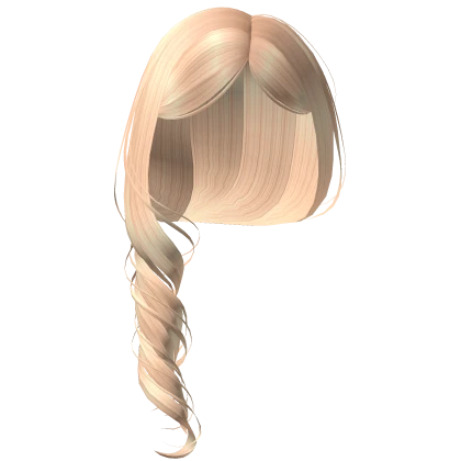 ♡ Blonde Twisty Charm Hair