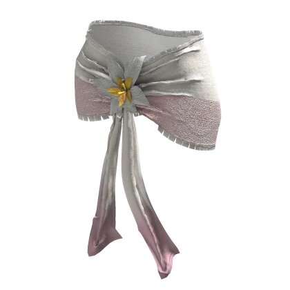 ʚ♡ɞ Summer Pink Floral Wrap Scarf Skrit